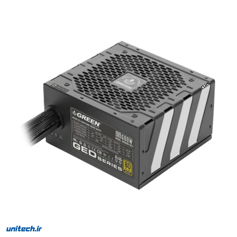 منبع تغذیه کامپیوتر گرین مدل GP600A-GED
